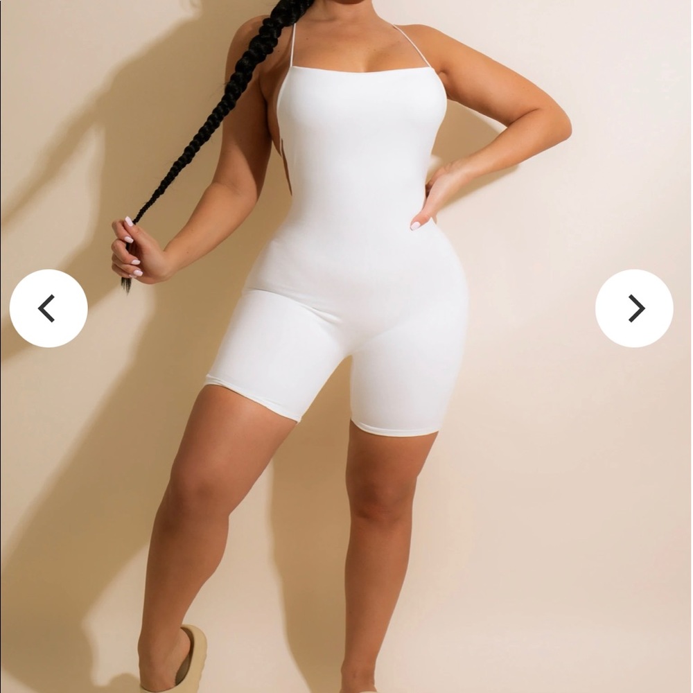 White Romper